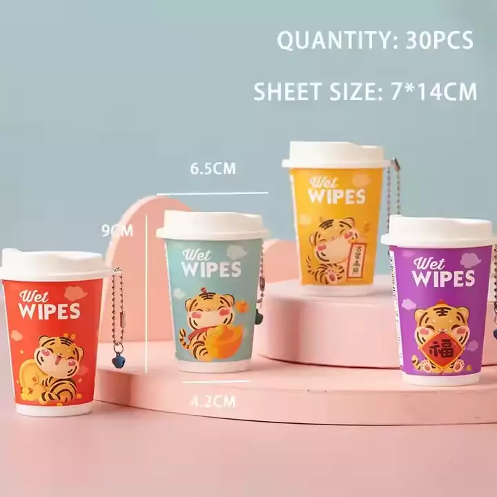 Mini gali šlapias servetėles